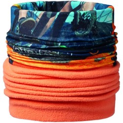 Polyesterový multišátek s fleecem s celoplošným tiskem