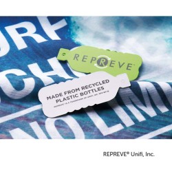 Multišátek z REPREVE s celoplošným potiskem.