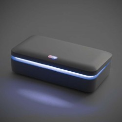 BACTOUT. Pouzdro sterilizátor UV bezdrátovou nabíječkou Fast