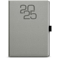Denní diář - David - Fabric - A5 - šedá