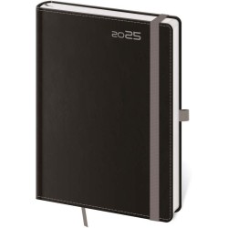 Diář denní A5 Double s poutkem na propisku