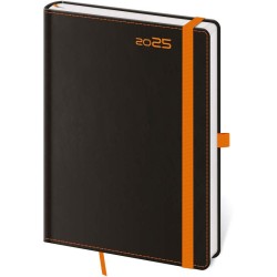 Diář denní A5 Double s poutkem na propisku