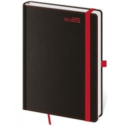 Diář týdenní A5 Double s poutkem na propisku