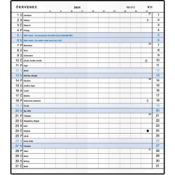 Měsíční diář - Xenie - PVC