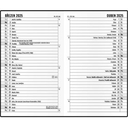 Měsíční diář - Marika - PVC