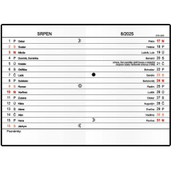 Měsíční diář - Anežka - PVC