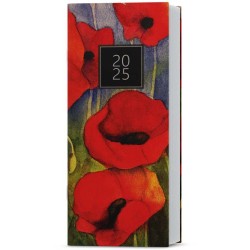 Měsíční diář - Božka - kraft - Květy