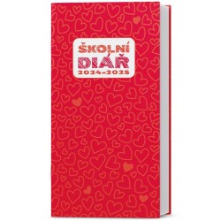 Měsíční školní diář - Klára - lamino