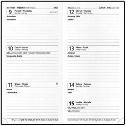 Týdenní diář - Jakub - lamino - kapesní