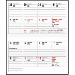 Týdenní diář - Cyril - PVC