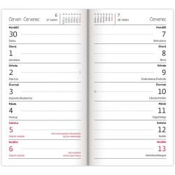 Diář kapesní - Torino čtrnáctidenní