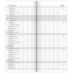 Diář kapesní - Torino měsíční