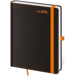 Diář týdenní B6 Double s poutkem na propisku