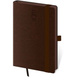 Diář týdenní kapesní Memory s gumičkou