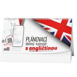 Stolní kalendář - Plánovací daňový kalendář s angličinou