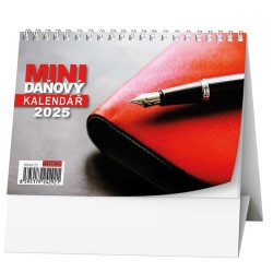 Stolní kalendář - Mini daňový kalendář RED