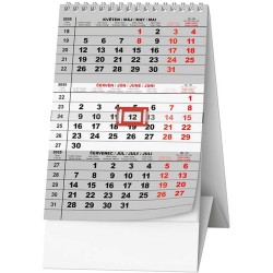 Stolní kalendář - Mini Tříměsíční