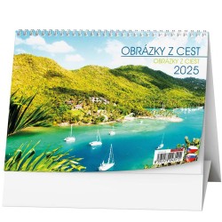 Stolní kalendář - Obrázky z cest