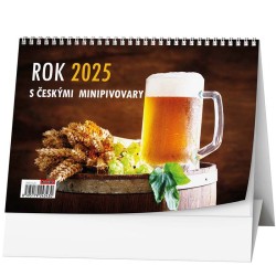 Stolní kalendář - Rok 2022 s českými minipivovary