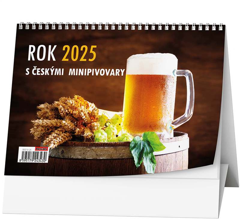 Stolní kalendář - Rok 2022 s českými minipivovary