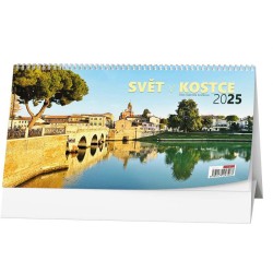 Stolní kalendář - Svět v kostce