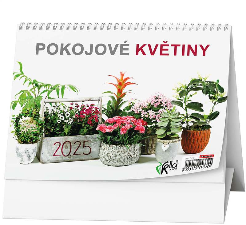 Stolní kalendář - Pokojové  květiny