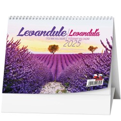 Stolní kalendář - Levandule