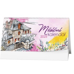 Stolní kalendář - Měsíční kalendář (měsíční kalendárium)