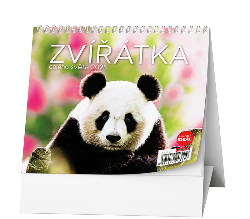 Stolní kalendář - IDEÁL - Zvířátka