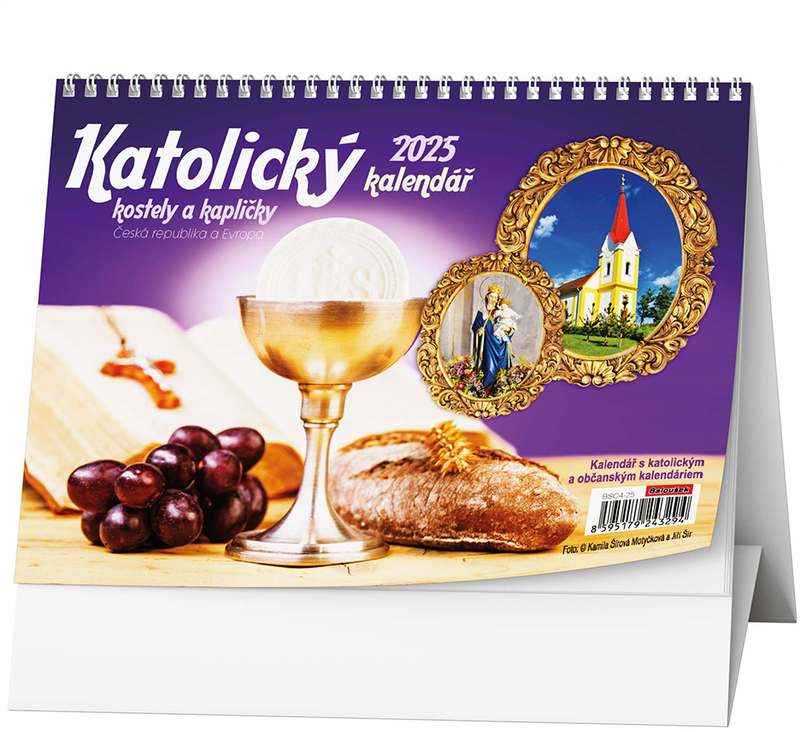 Stolní kalendář - Katolický  (kostely a kapličky)