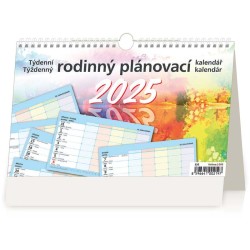 Týdenní rodinný plánovací kalendář