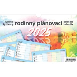Týdenní rodinný plánovací kalendář