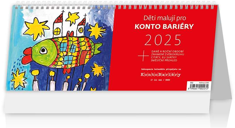 Děti malují pro KONTO BARIÉRY