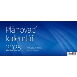 Plánovací kalendář MODRÝ