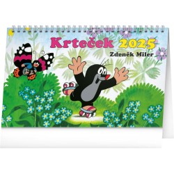 Stolní kalendář Krteček 2024, 23,1 x 14,5 cm