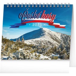Stolní kalendář České hory 2024, 16,5 x 13 cm
