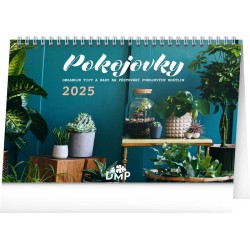 Stolní kalendář Pokojovky 2024, 23,1 x 14,5 cm