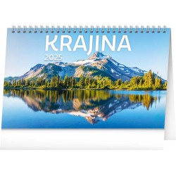 Stolní kalendář Krajina CZ/SK 2024, 23,1 x 14,5 cm