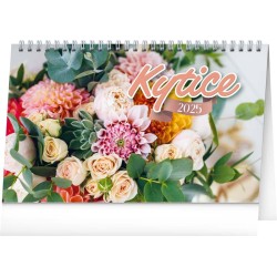 Stolní kalendář Kytice CZ/SK 2024, 23,1 x 14,5 cm