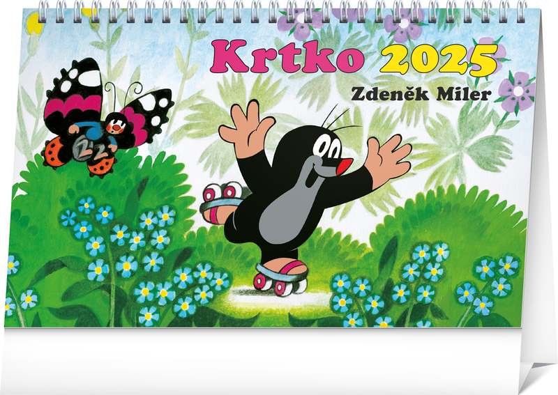 Stolový kalendár Krtko 2024, 23,1 x 14,5 cm