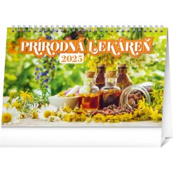 Stolový kalendár Prírodná lekáreň 2024, 23,1 x 14,5 cm
