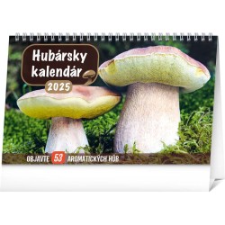 Stolový Hubársky kalendár 2024, 23,1 x 14,5 cm