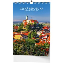 Nástěnný kalendář A3 - Česká republika