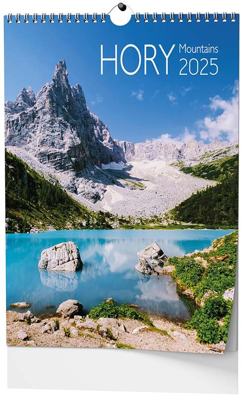 Nástěnný kalendář A3 - Hory