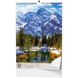 Nástěnný kalendář A3 - Hory