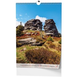 Nástěnný kalendář A3 - Krásy Moravy a Slezska