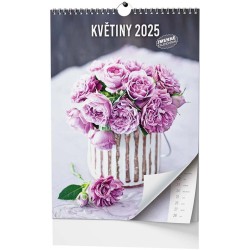 Nástěnný kalendář A3 - Květiny