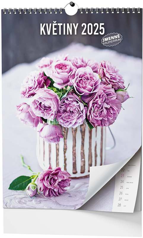 Nástěnný kalendář A3 - Květiny