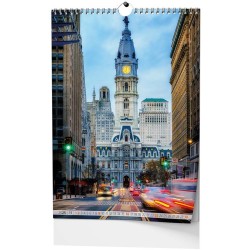 Nástěnný kalendář A3 - Metropole