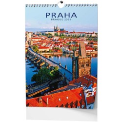 Nástěnný kalendář A3 - Praha